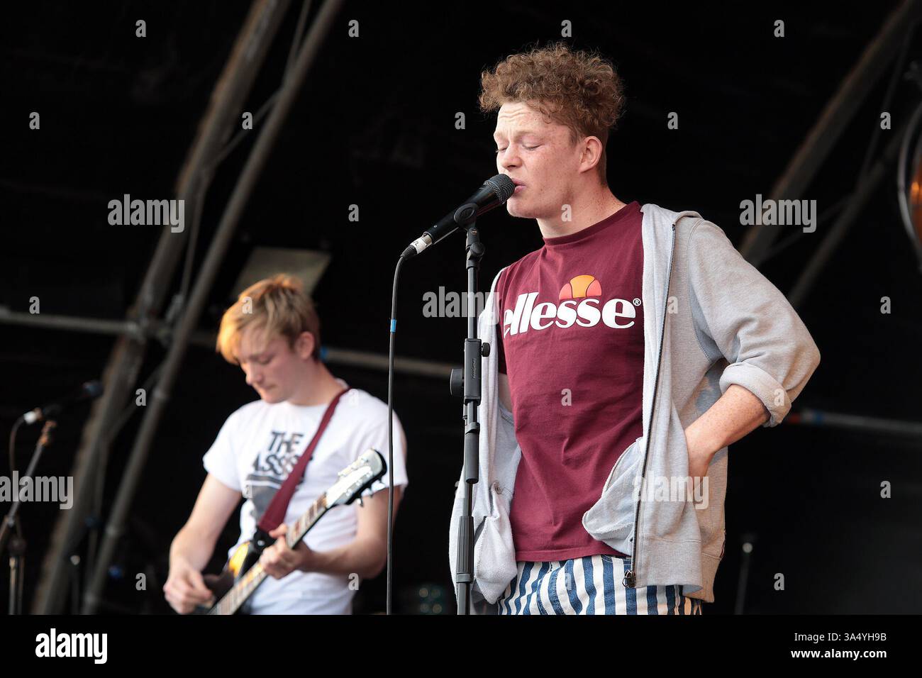 The Assist at the Mosborough Music Festival in Sheffield - 06 June 2015 Stock Photo