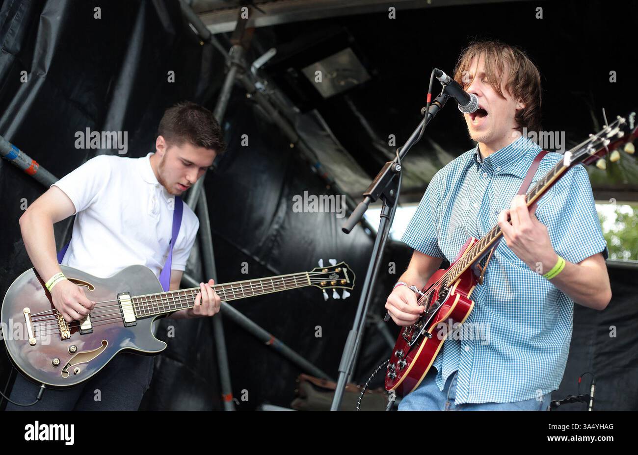 The Carousel at the Mosborough Music Festival in Sheffield - 06 June 2015 Stock Photo