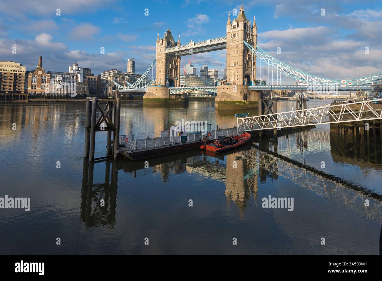 Icon of London, Tower Bridge, London, England, UK Stock Photo