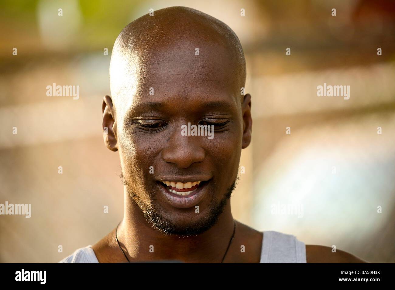Bald man stands hi-res stock photography and images - Alamy