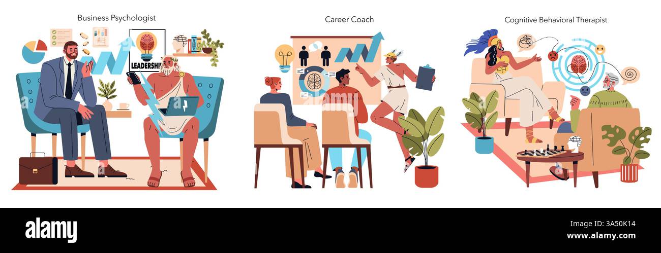 Interactions Work Illustration showcasing effective professional interactions and ...