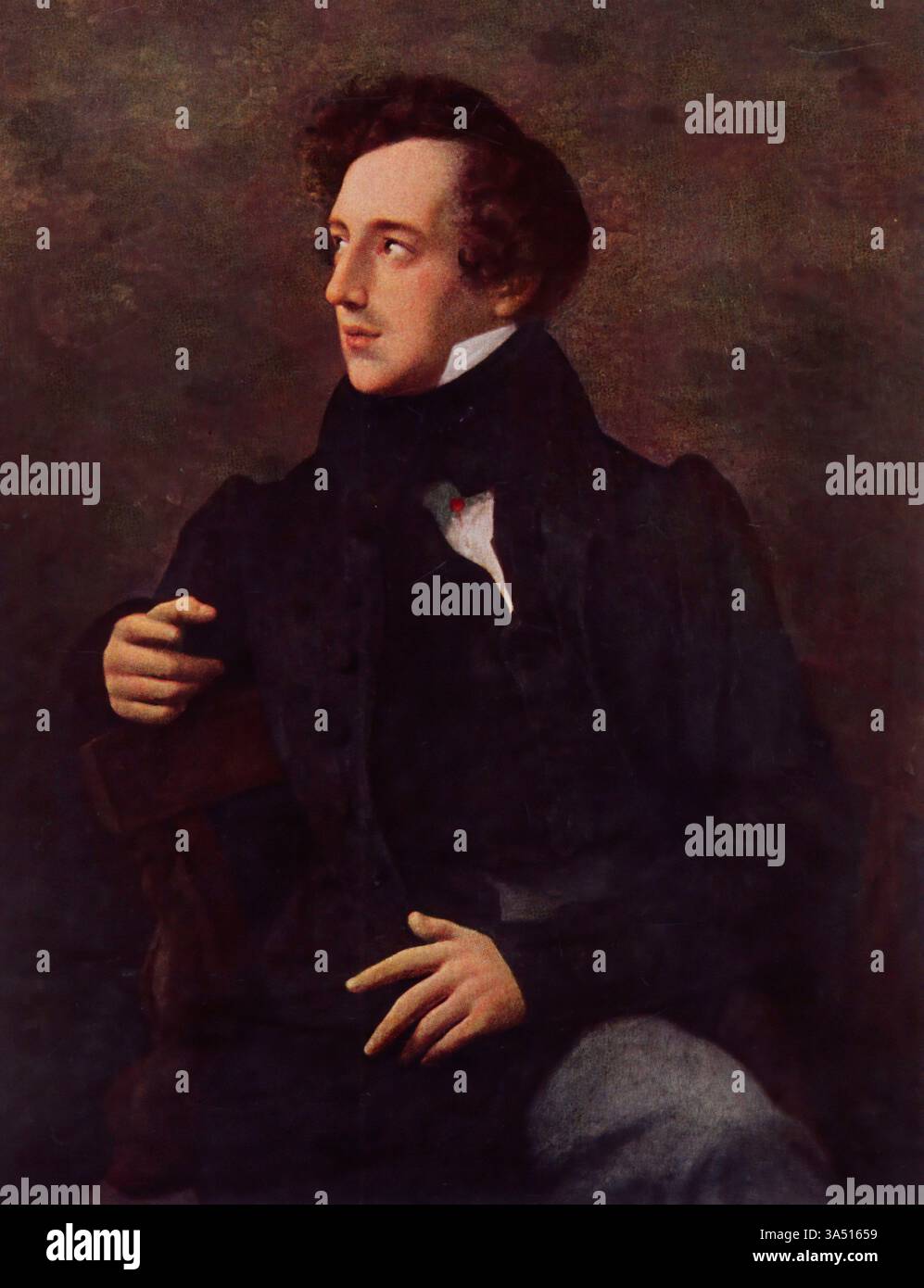 Portrait Of Felix Mendelssohn 1809 1847 Jakob Ludwig Felix portrait-of-felix-mendelssohn-1809-1847-jakob-ludwig-felix