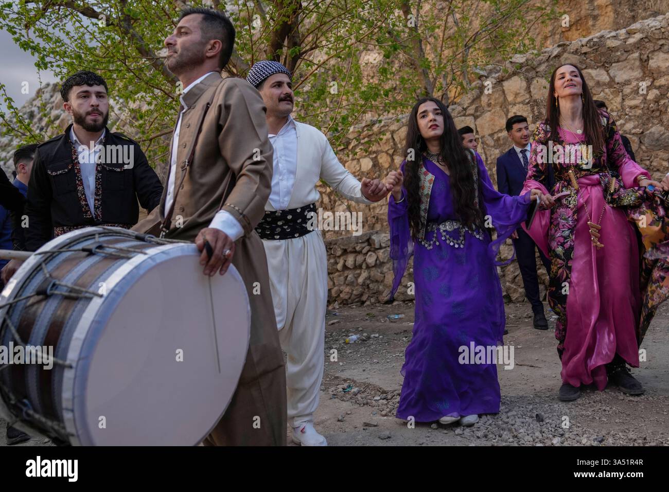 Iraqi Kurds celebrate Nowruz, the Persian New Year, in Akra, in Iraq's ...