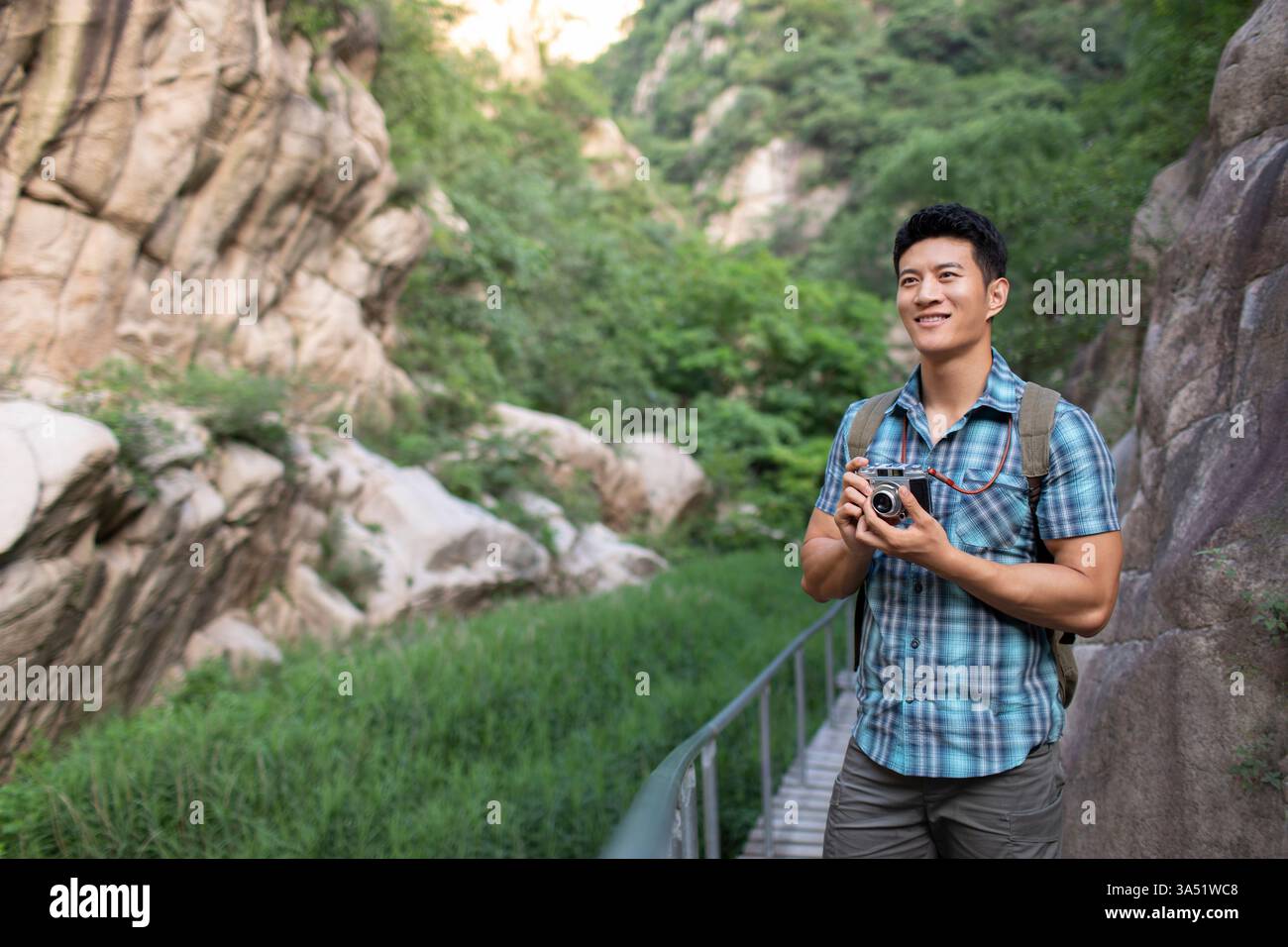 Hiking exploration hi-res stock photography and images - Alamy