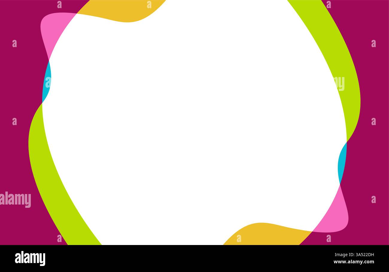 Banner wave abstract web template elegant vector Stock Vector