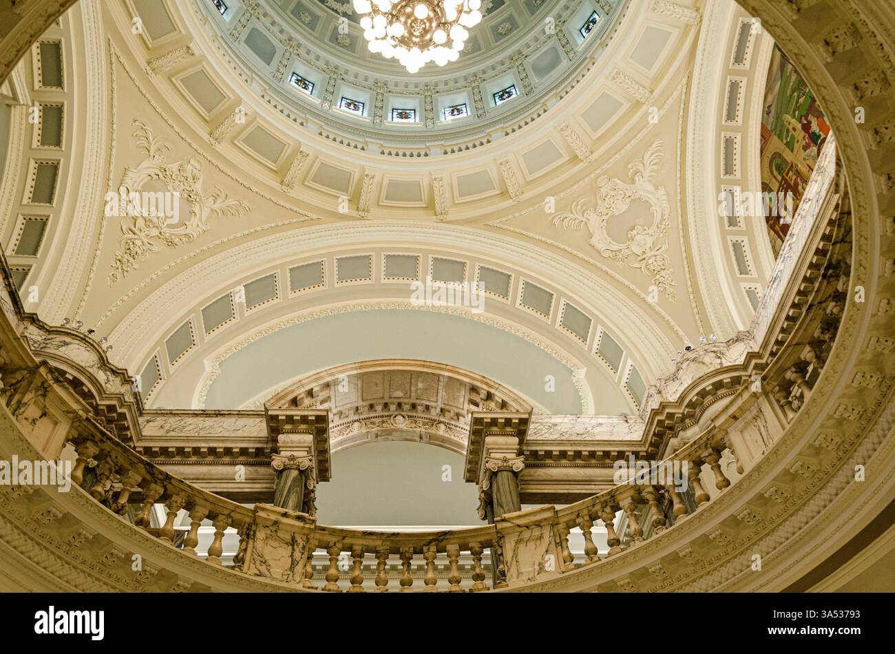 City Hall Dome, Interior Stock Photo - Alamy