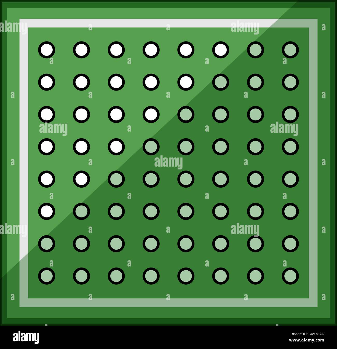 trace circuit board cartoon vector illustration Stock Vector Image