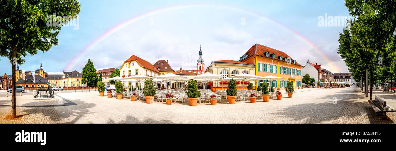 Old city of Schwetzingen, Germany Stock Photo