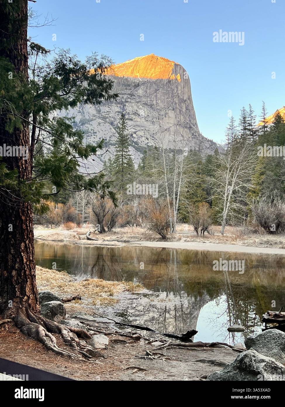Hiking through Yosemite! - Smartphone Captured Stock Image