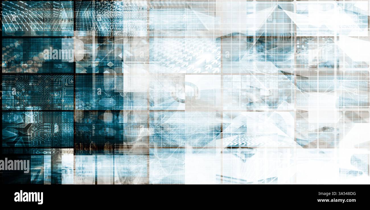 System Integration and Integrated Solutions Company Service Stock Photo