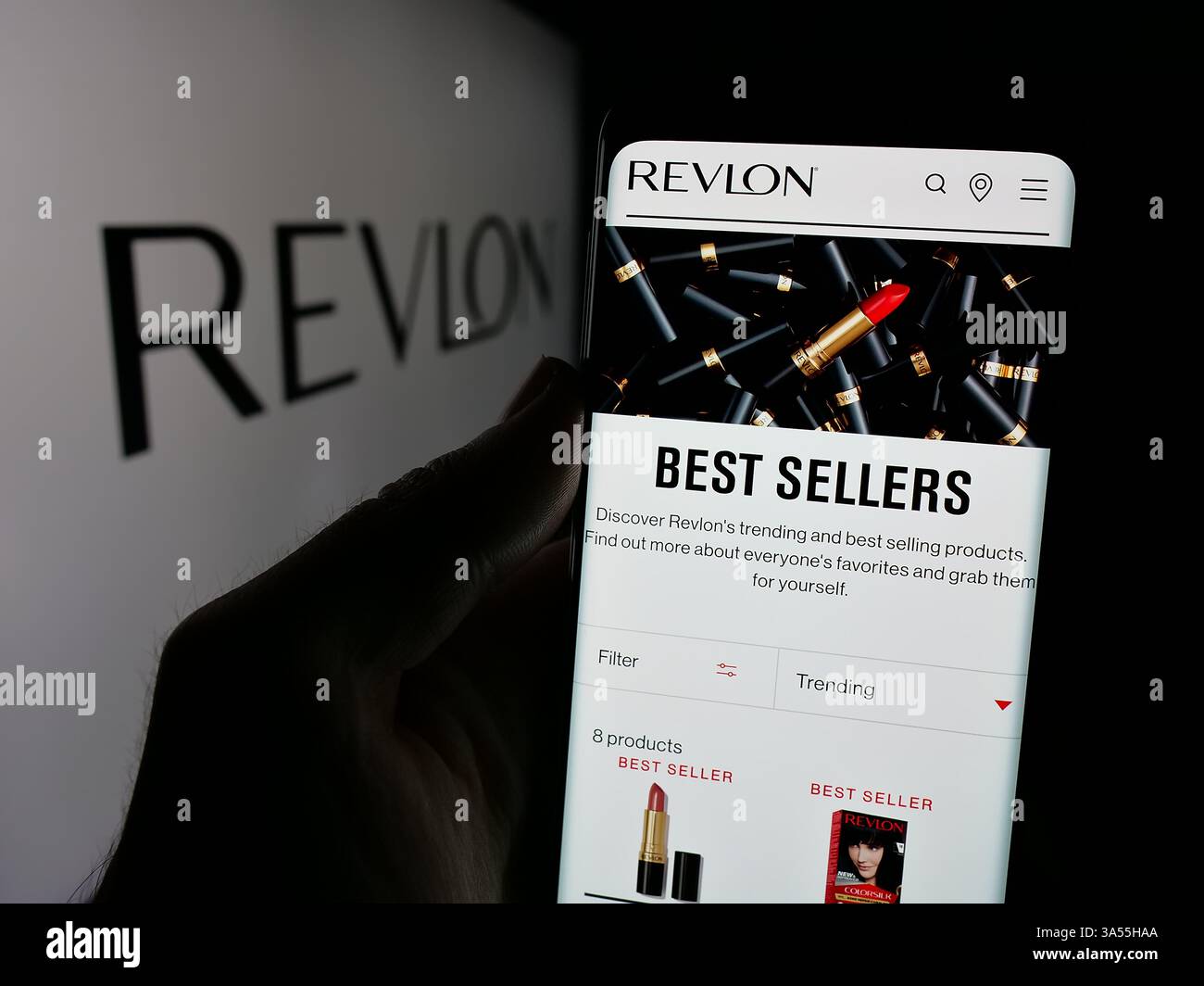 Revlon sign hi-res stock photography and images - Alamy