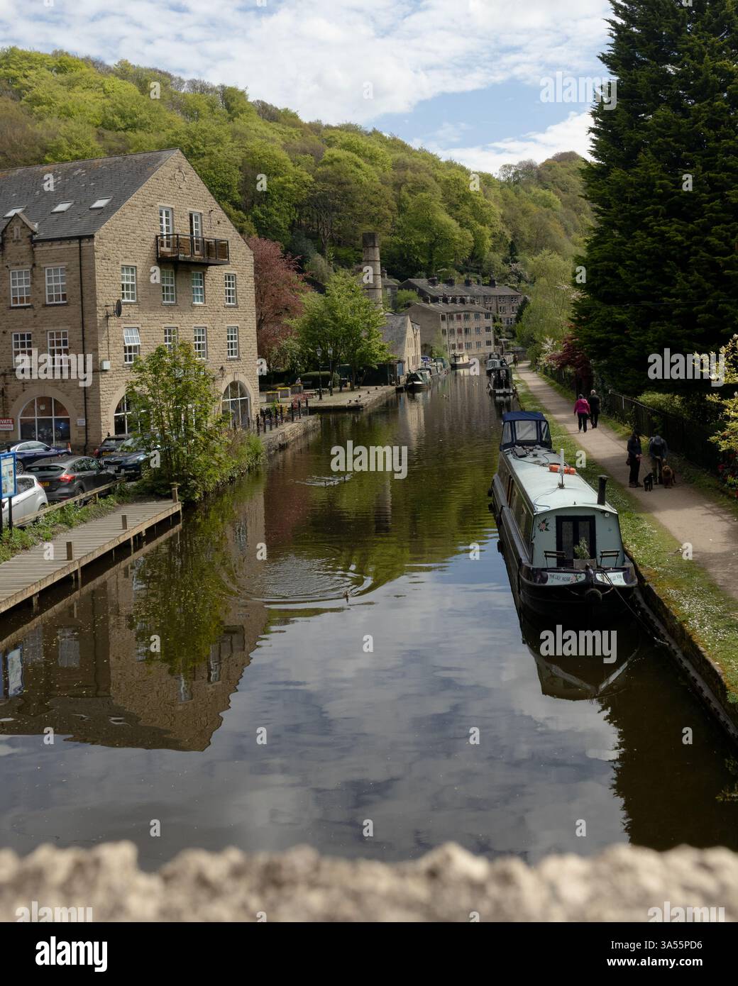 Small Town photography NCowen Stock Photo