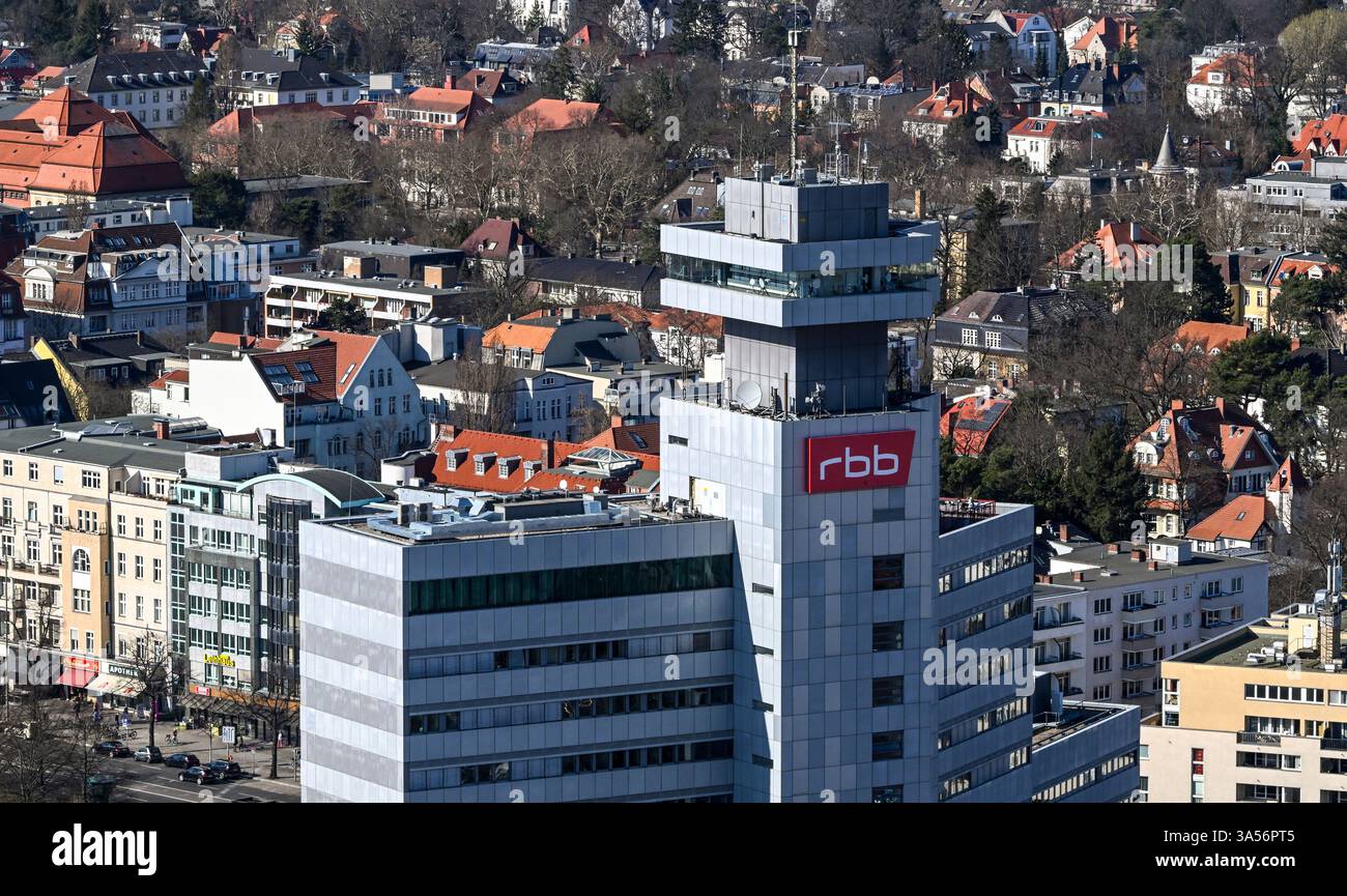 Berlin, Germany. 20th Mar, 2025. View of the Rundfunk Berlin ...