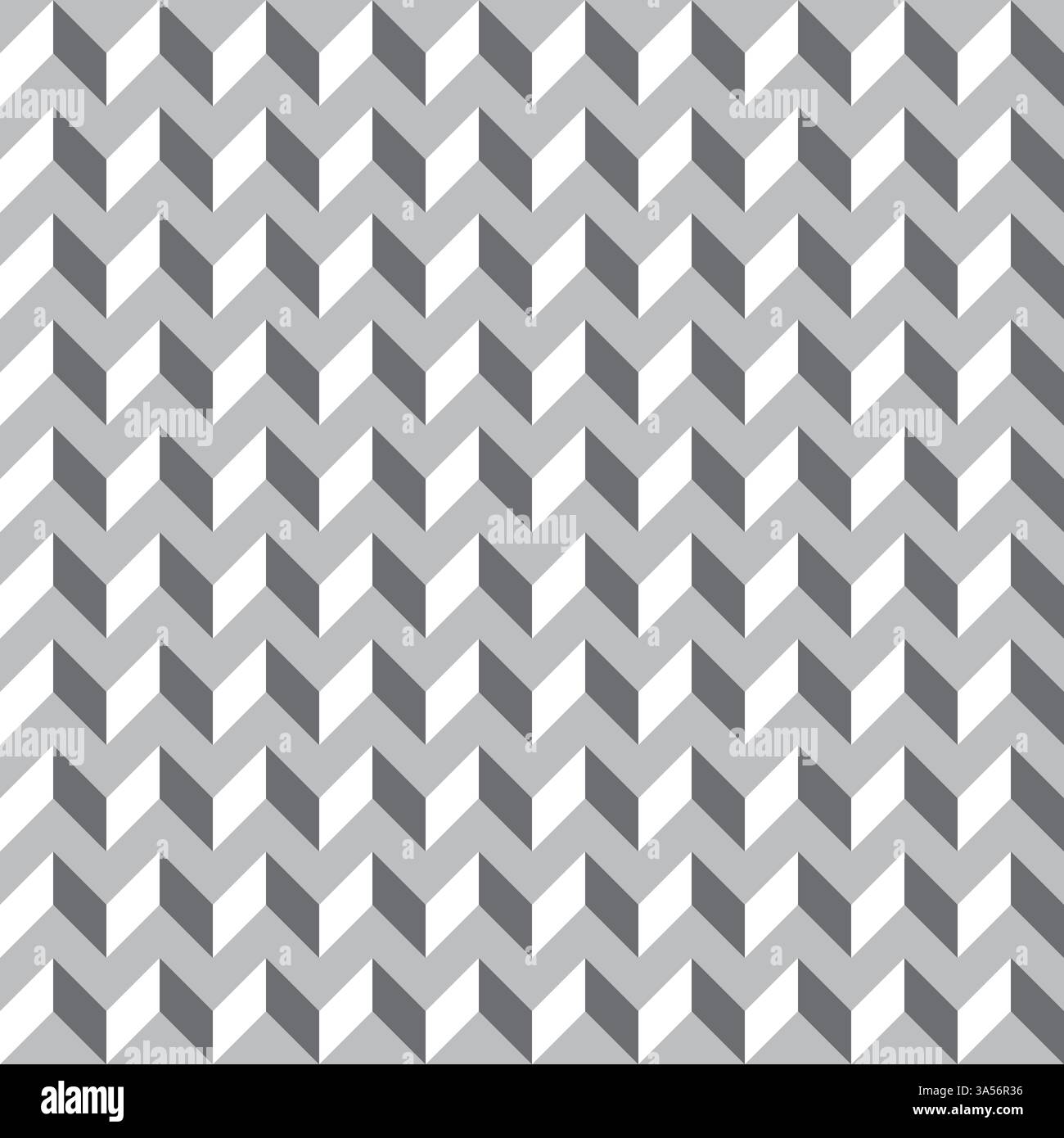 Grey contour abstract geometrical seamless pattern background Stock Vector