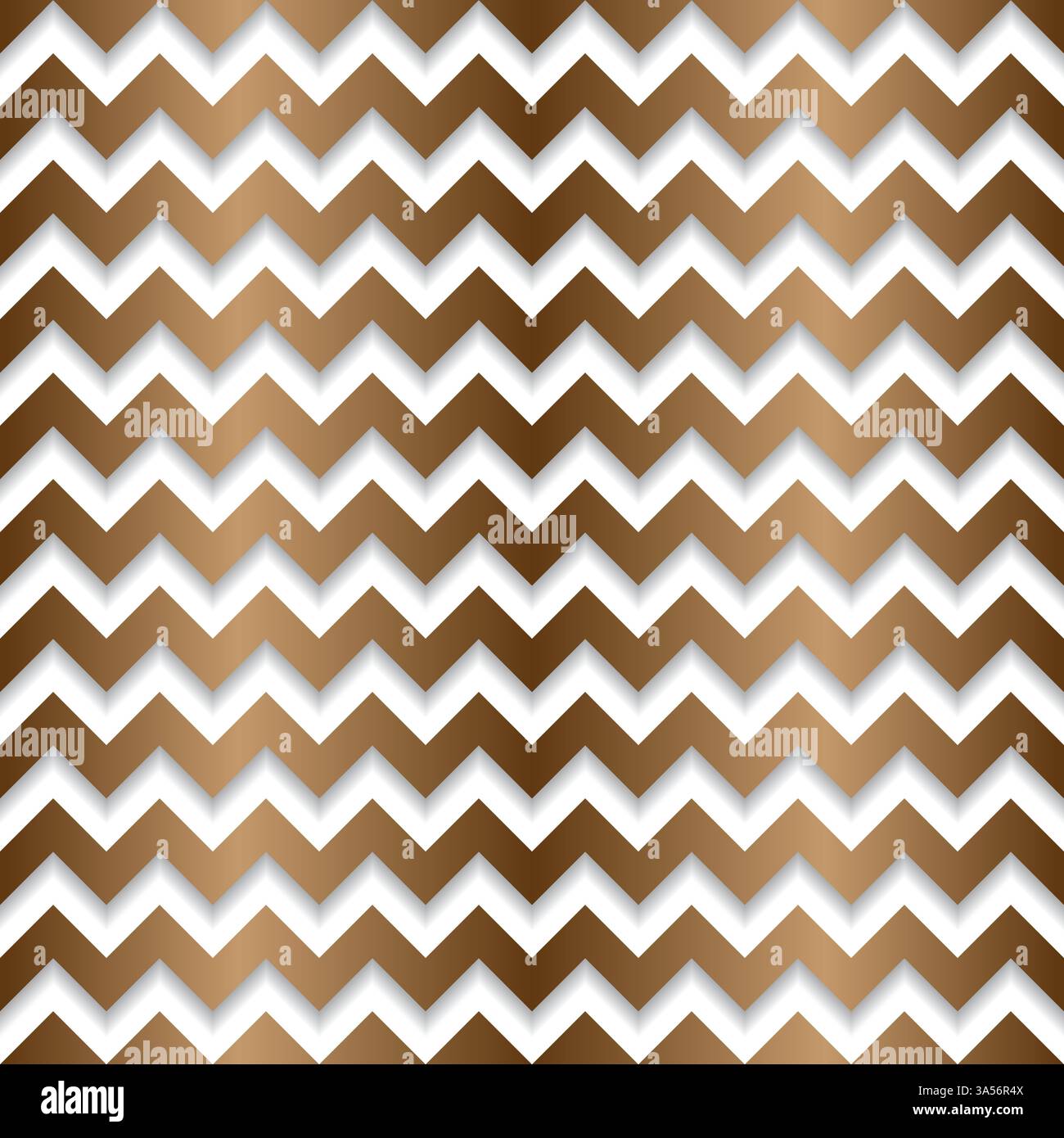 Brown gradient contour abstract geometrical seamless pattern background Stock Vector