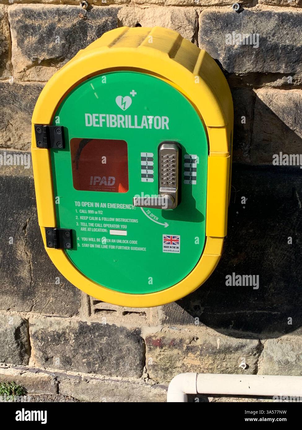 Defibrillator - Smartphone Captured Stock Image