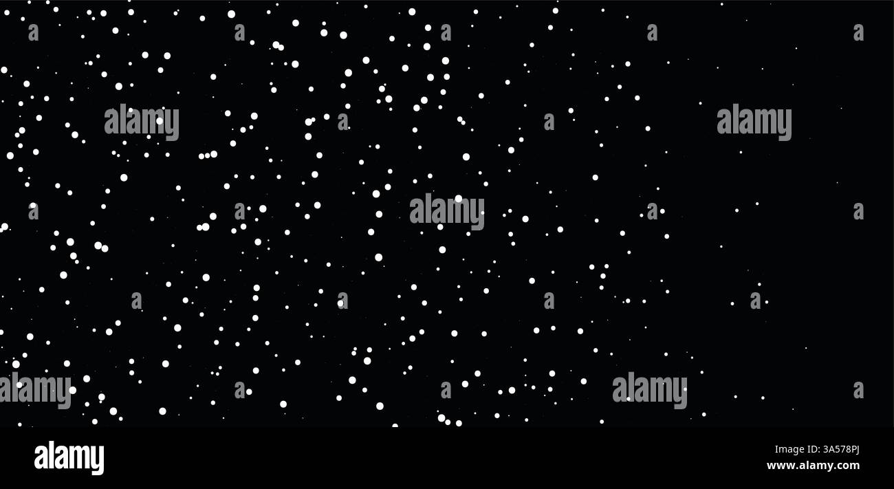 Vector winter background featuring snowflake pattern. White snow Square ...