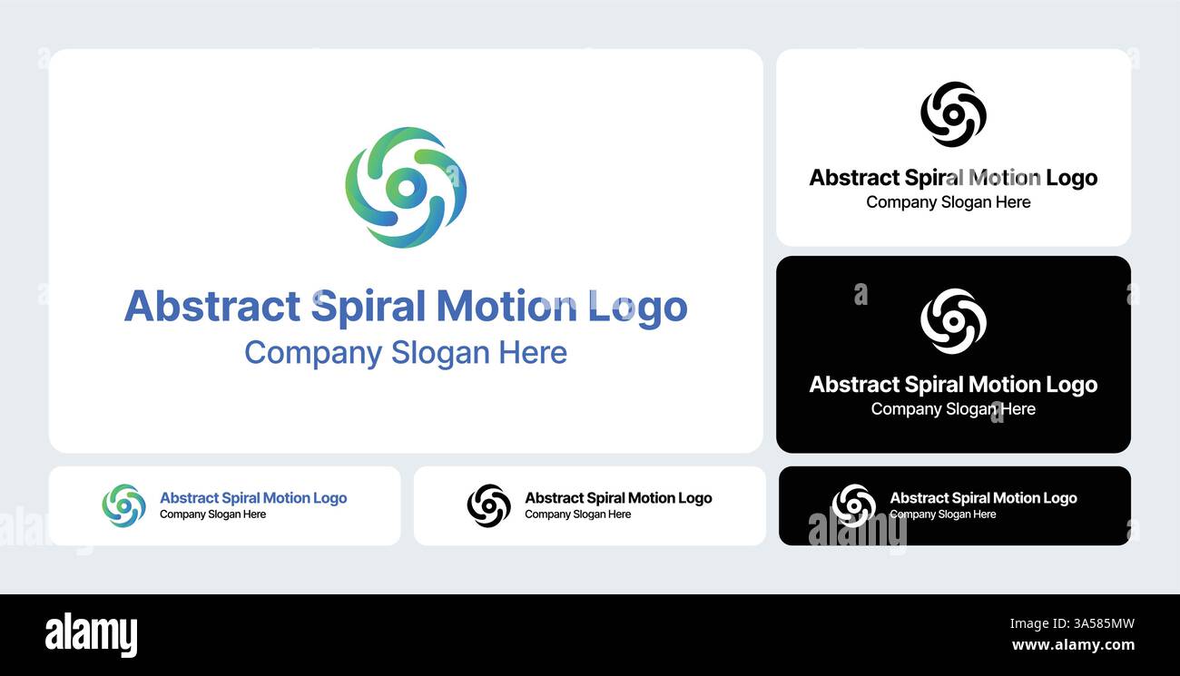 Motion flow logo hi-res stock photography and images - Alamy