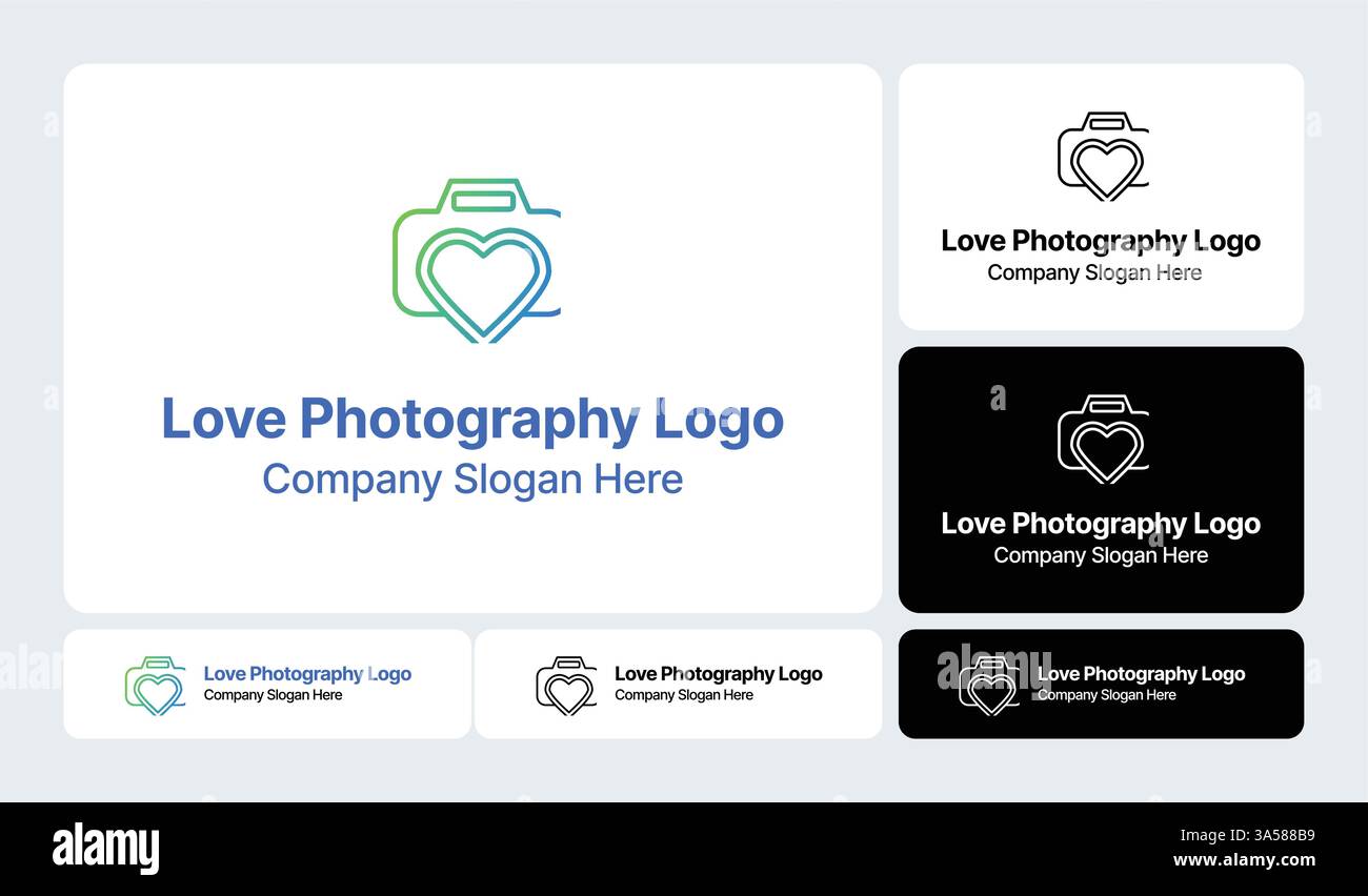Sleek photography service branding hi-res stock photography and images ...