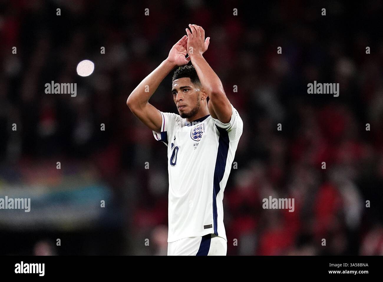 England's Jude Bellingham after the 2026 FIFA World Cup Qualifying ...
