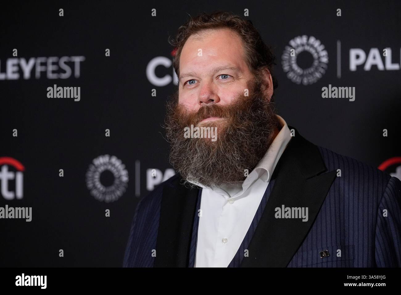 Olafur Darri Olafsson arrives at a screening of "Severance" during ...