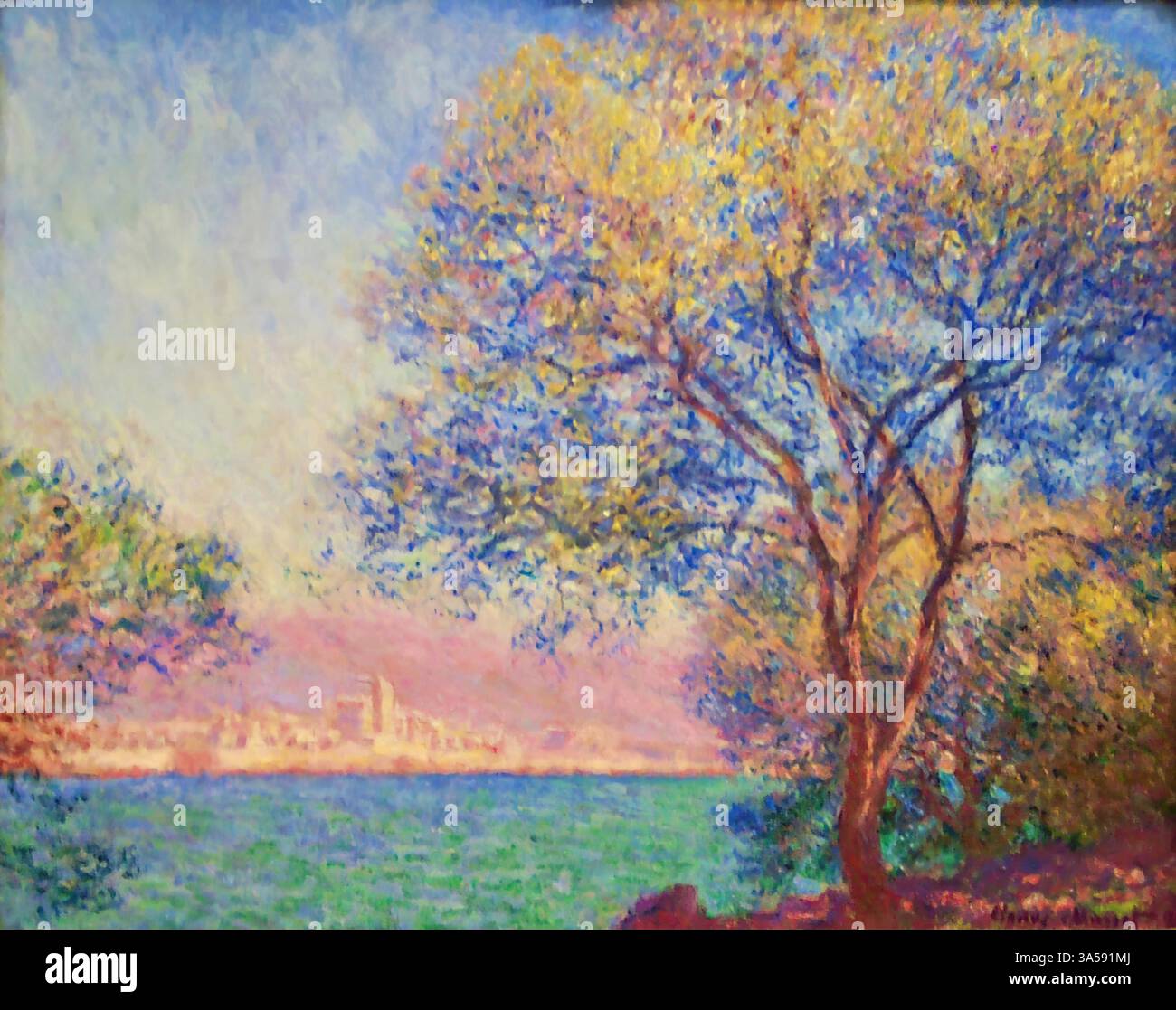 Morning light painting Stock Vector Images Alamy