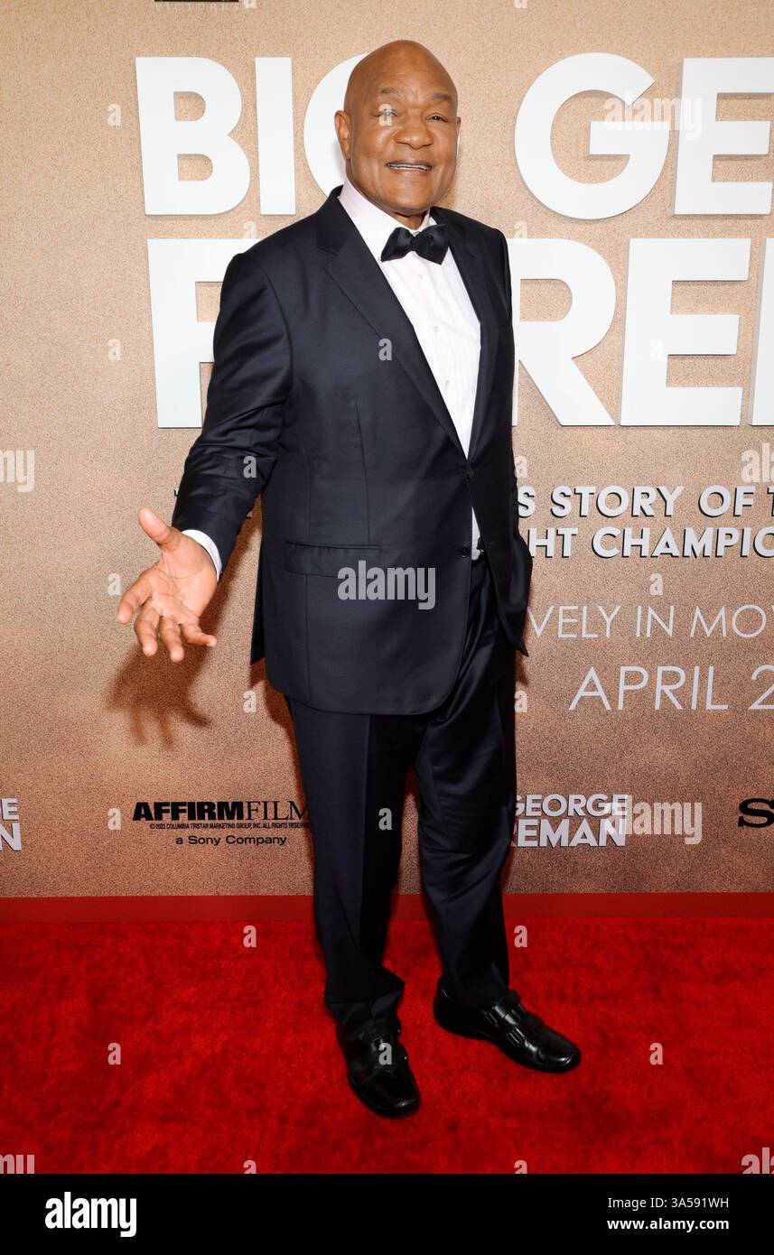 Los Angeles, Ca. 26th Apr, 2025. George Foreman At The World Premiere ...