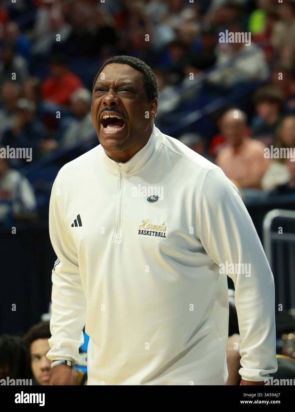 LEXINGTON, KY - MARCH 20: Alabama State Hornets coach Tony Madlock ...