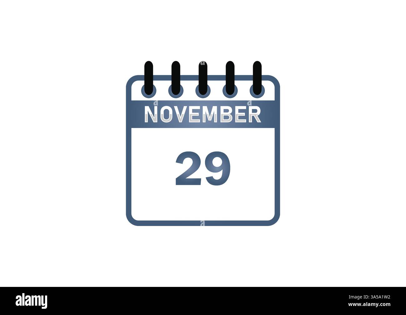 November 29 Calendar Date Events Holidays and Observances Stock