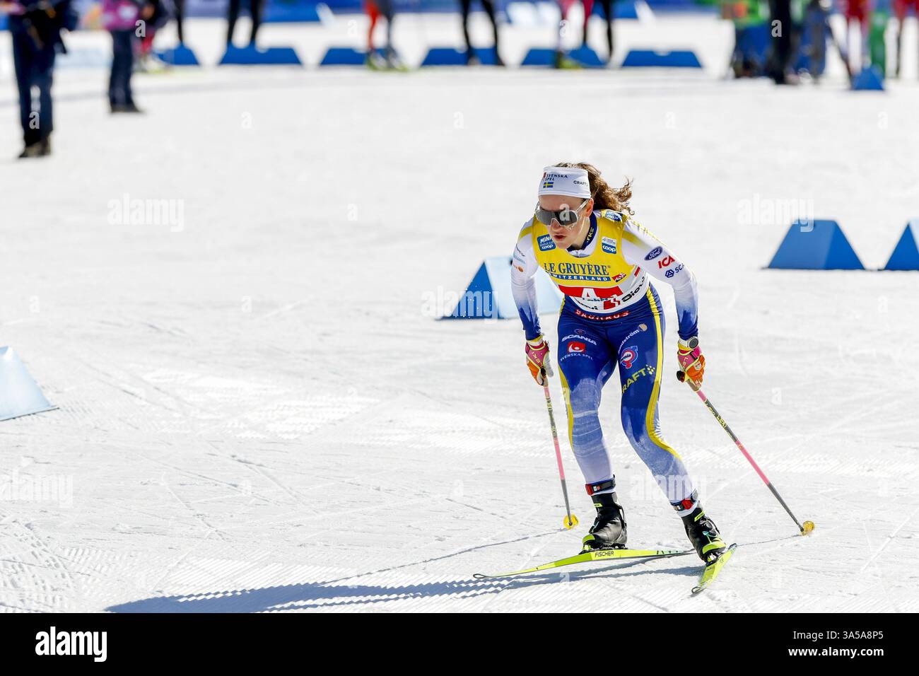 lahti-finland-22nd-mar-2025-moa-lundgren-of-sweden-competes-during