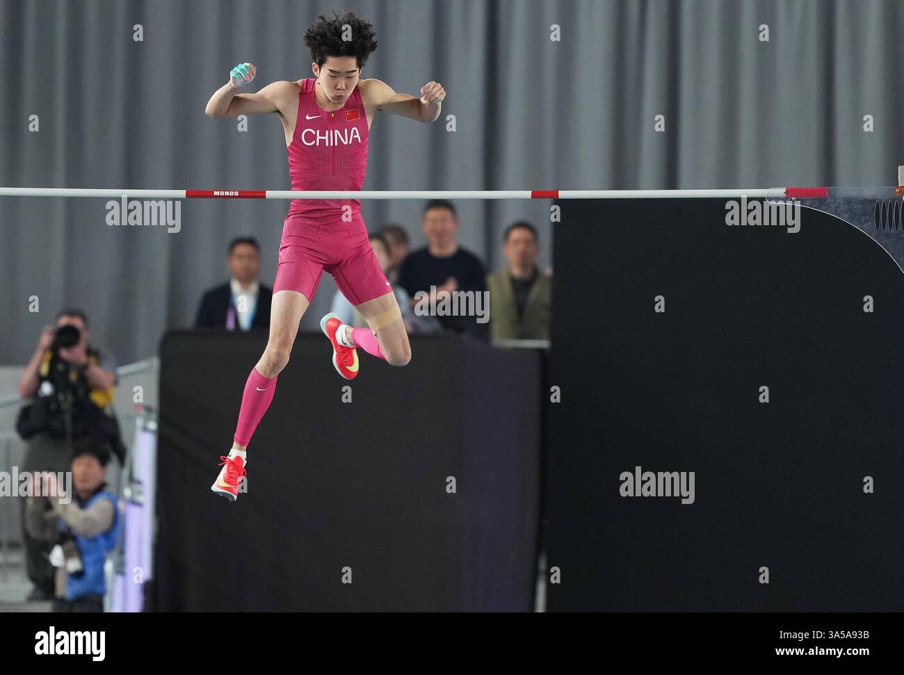 Nanjing, China's Jiangsu Province. 22nd Mar, 2025. Li Chenyang of China ...