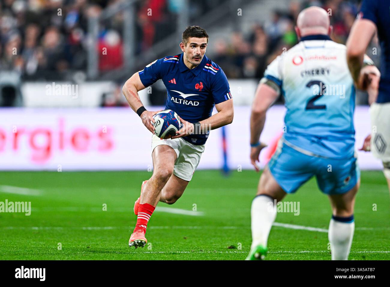Paris, France. 15th Mar, 2025. Thomas Ramos during the 6 or Six Nations ...