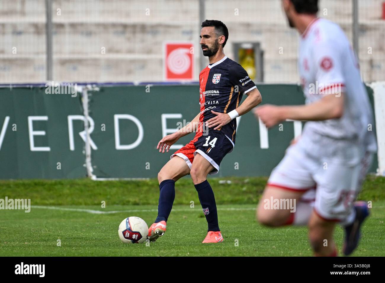 Sassari, Italy. 22nd Mar, 2025. Riccardo Idda of Torres during Torres ...