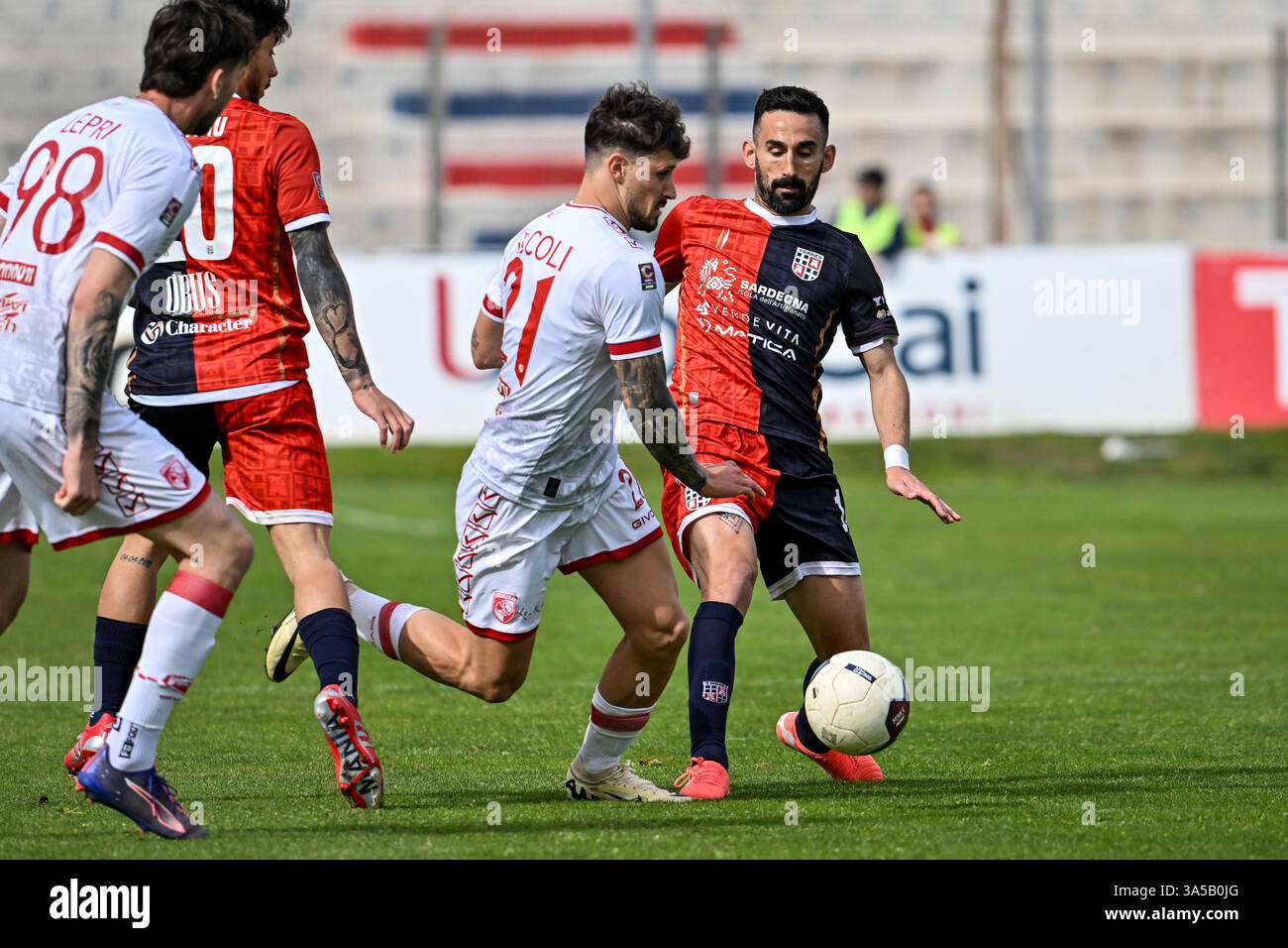 Riccardo Idda of Torres during Torres vs Rimini, Italian football Serie ...