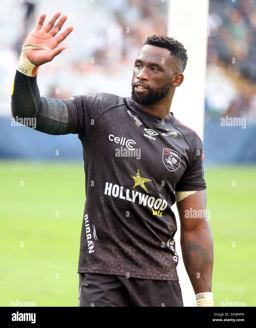 DURBAN, SOUTH AFRICA - MARCH 22: Man of the match Siya Kolisi (Captain ...