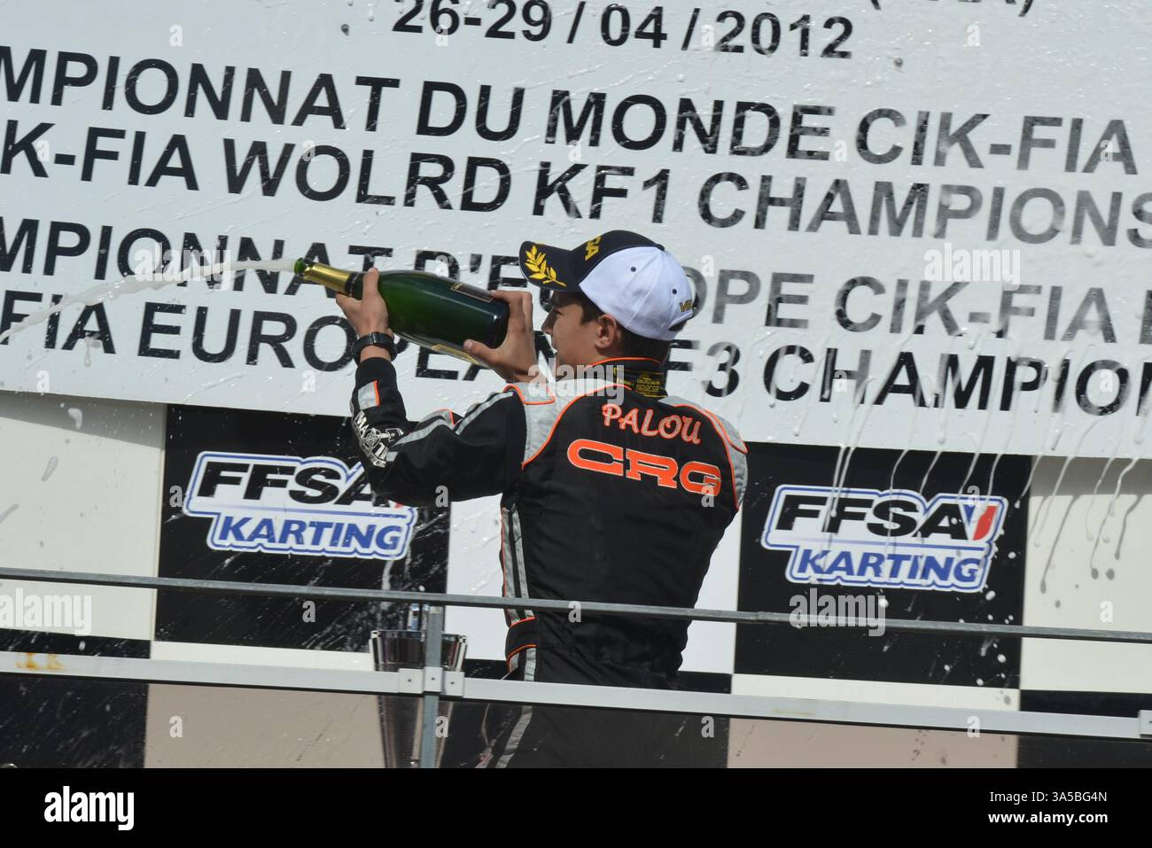 Spanish racing driver Alex Palou who competes in the American IndyCar ...