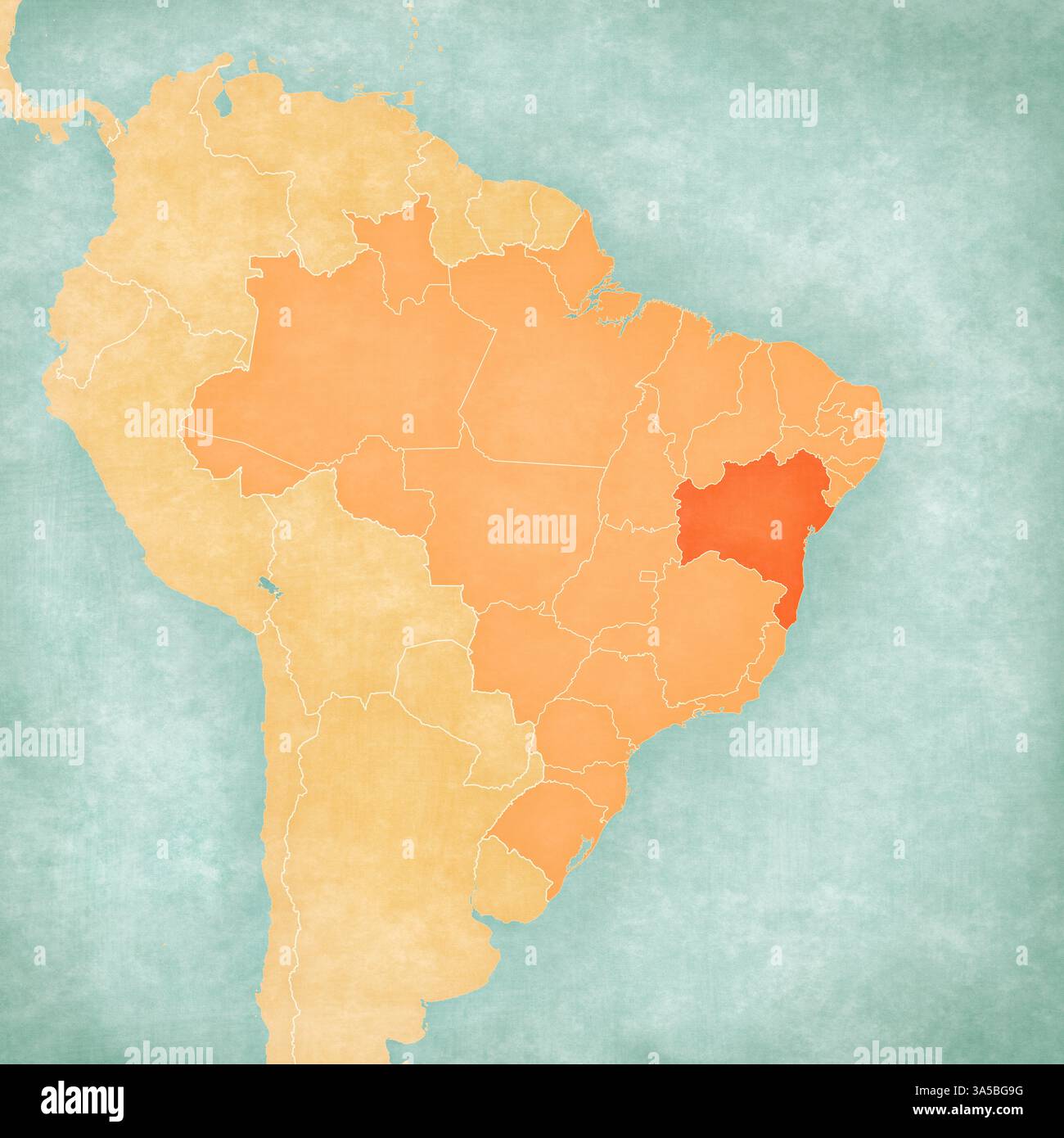 Bahia map hi-res stock photography and images - Page 2 - Alamy