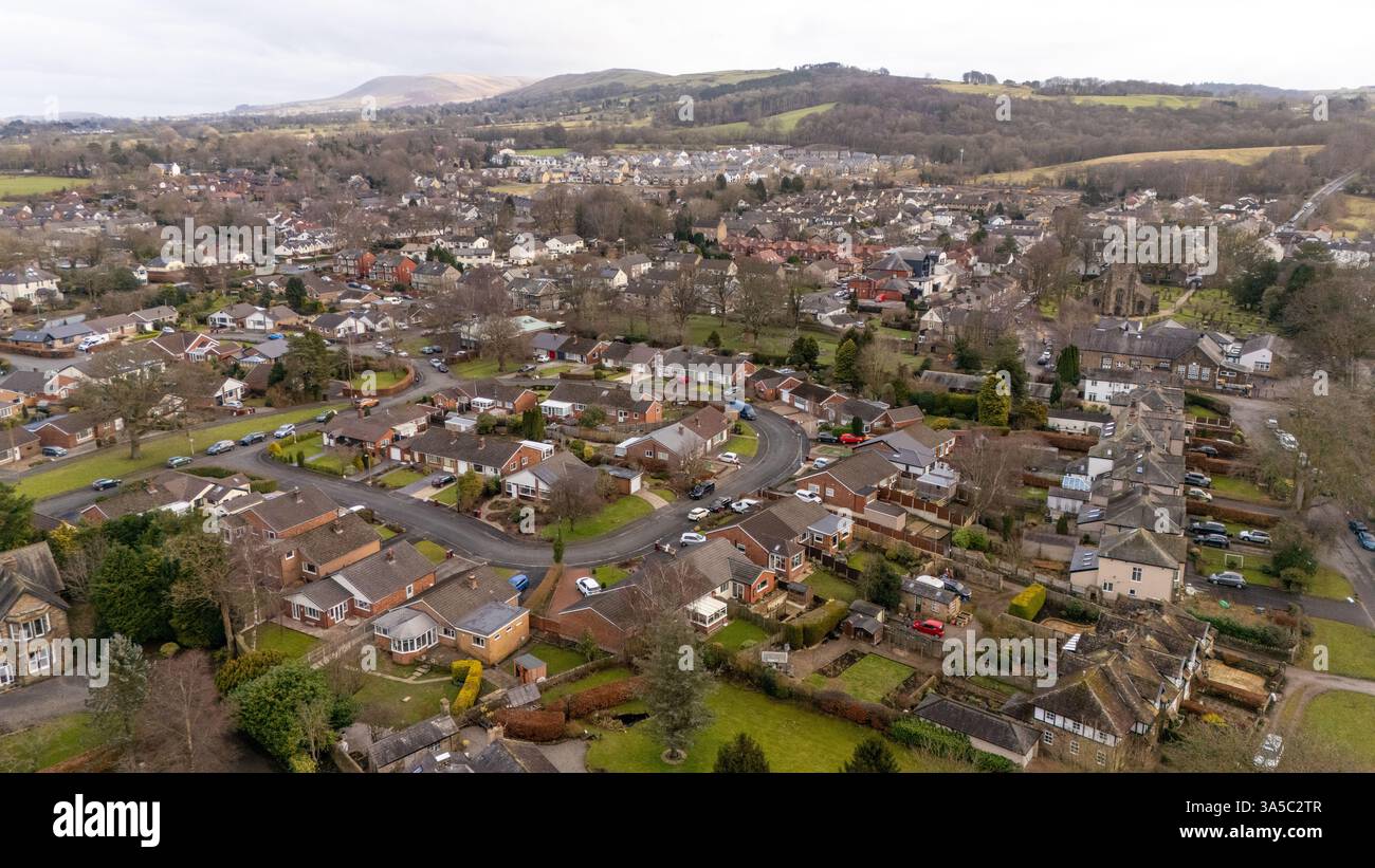 Typical Typical suburban village residential neighbourhood hi-res stock ...