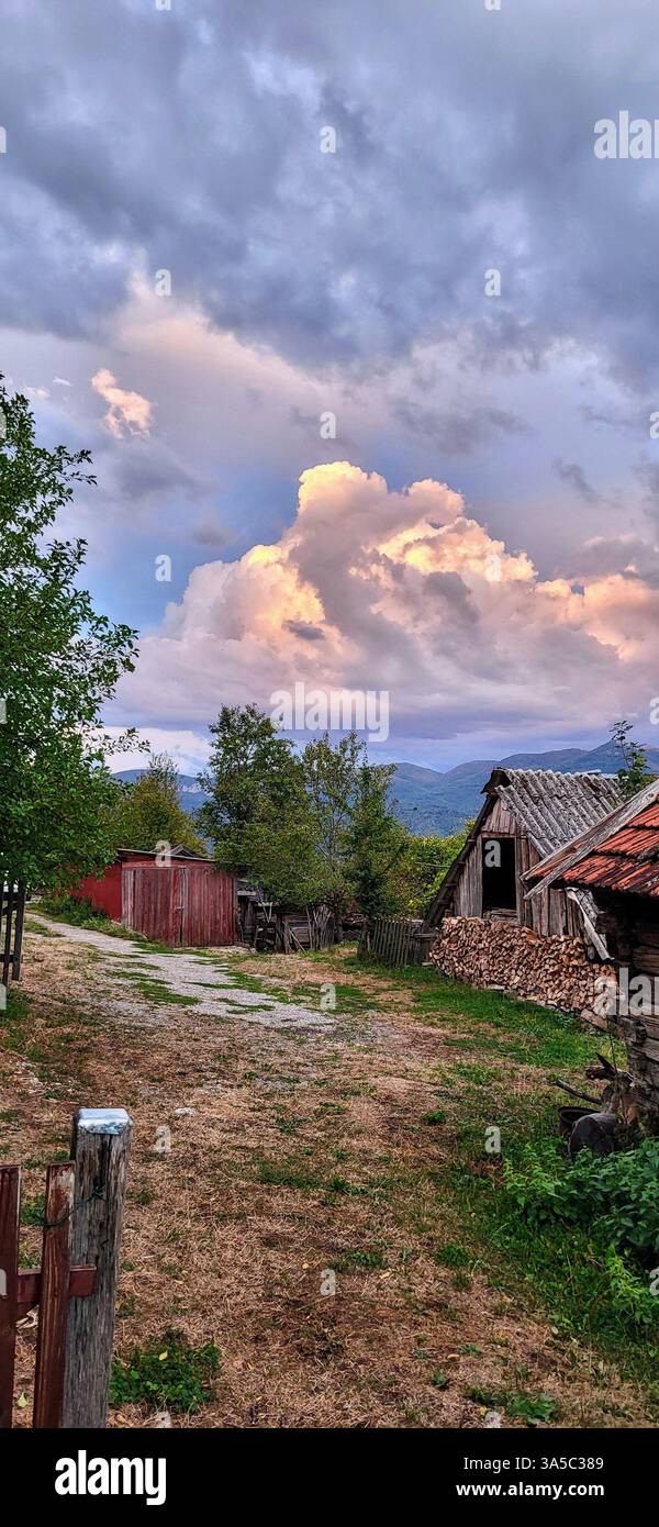 Sunset on East side - Smartphone Captured Stock Image