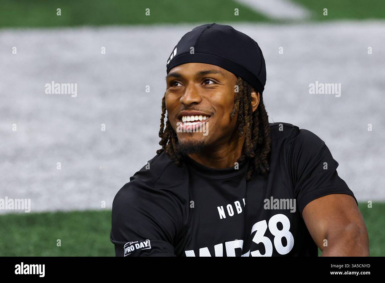 Kansas wide receiver trevor wilson on the sideline during the big pro day thursday march in frisco texas aaron m sprecher via Kansas wide receiver trevor wilson on the sideline during the big pro day thursday march in frisco texas aaron m sprecher via