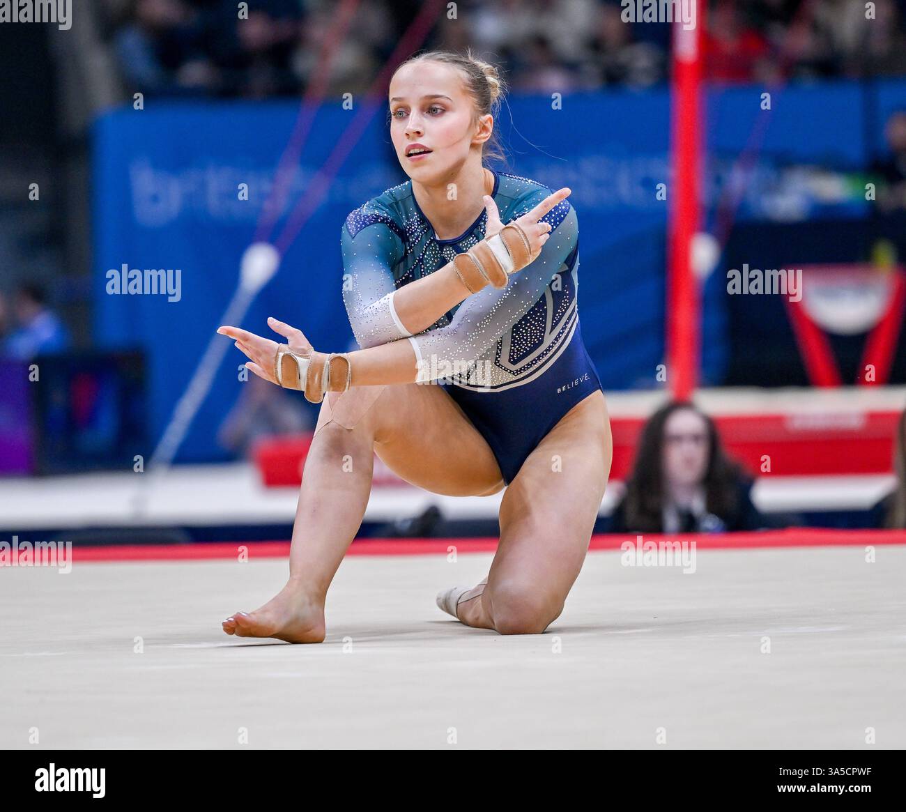 Liverpool, England, UK. 22nd Mar, 2025. ROPER Emily on the Floor during ...