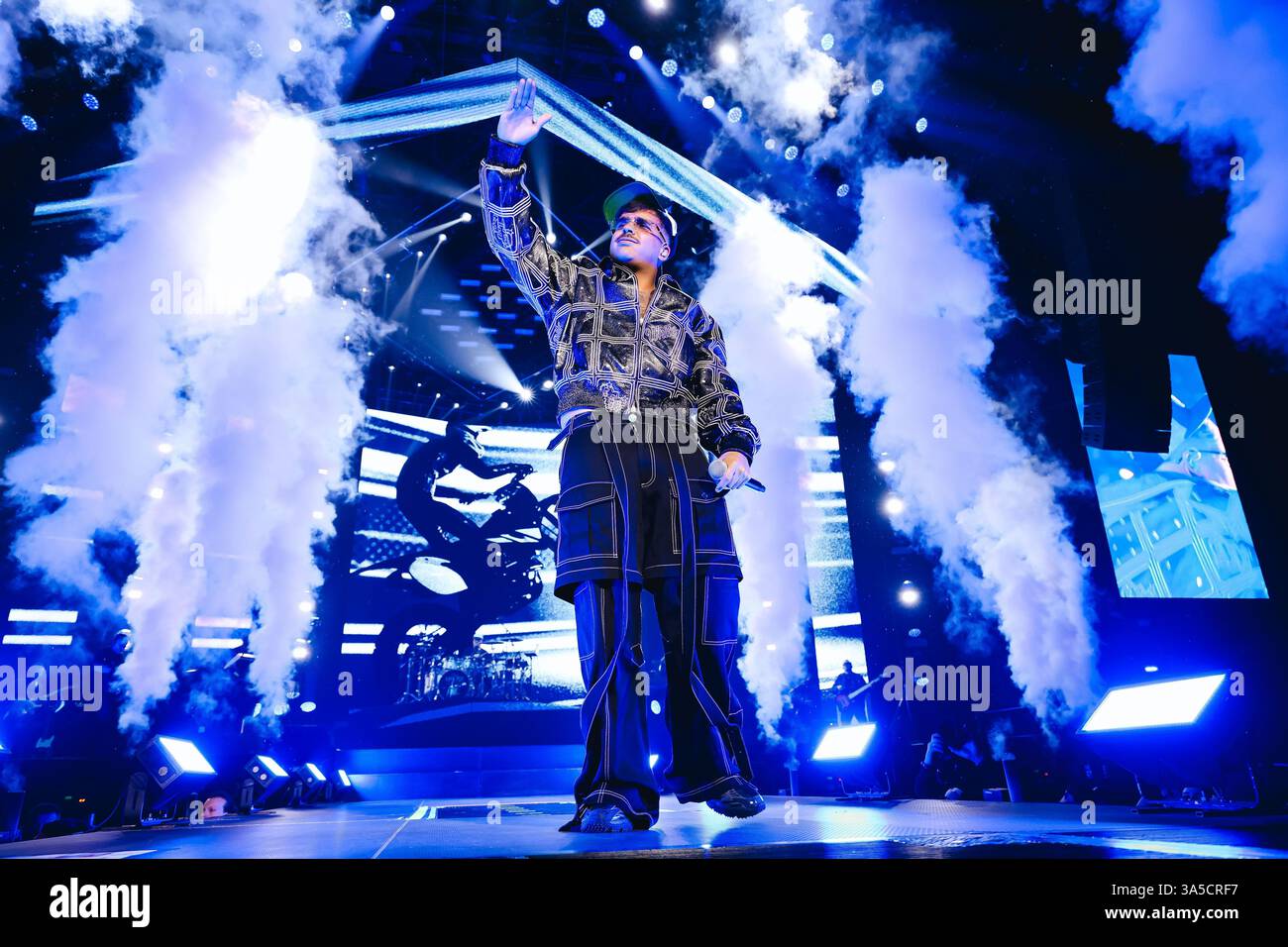 Milan Geolier Performs In Concert During The Live 2025 Tour In The milan-geolier-performs-in-concert-during-the-live-2025-tour-in-the