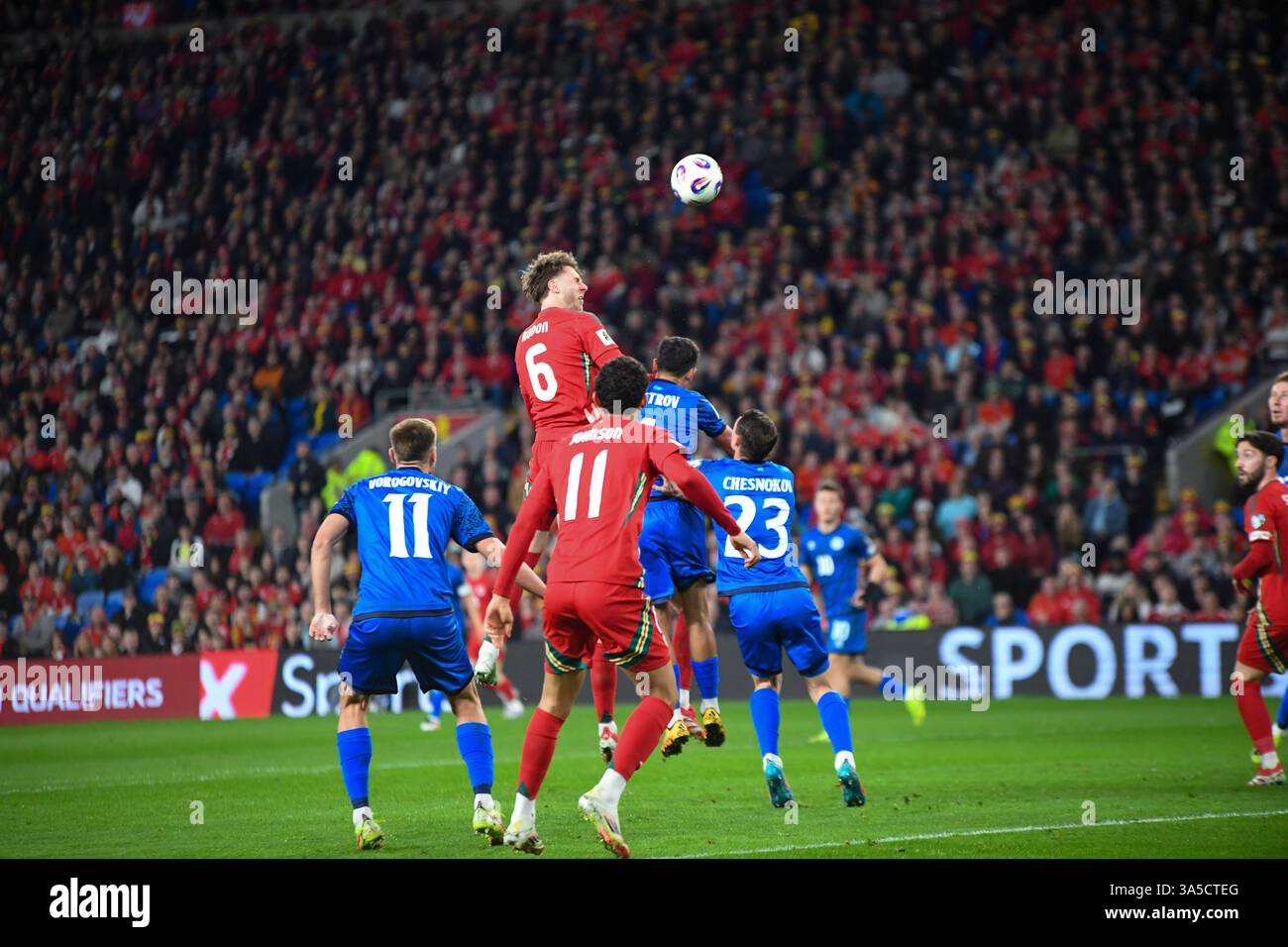 Cardiff City Stadium, Cardiff, UK. 22nd Mar, 2025. FIFA World Cup ...