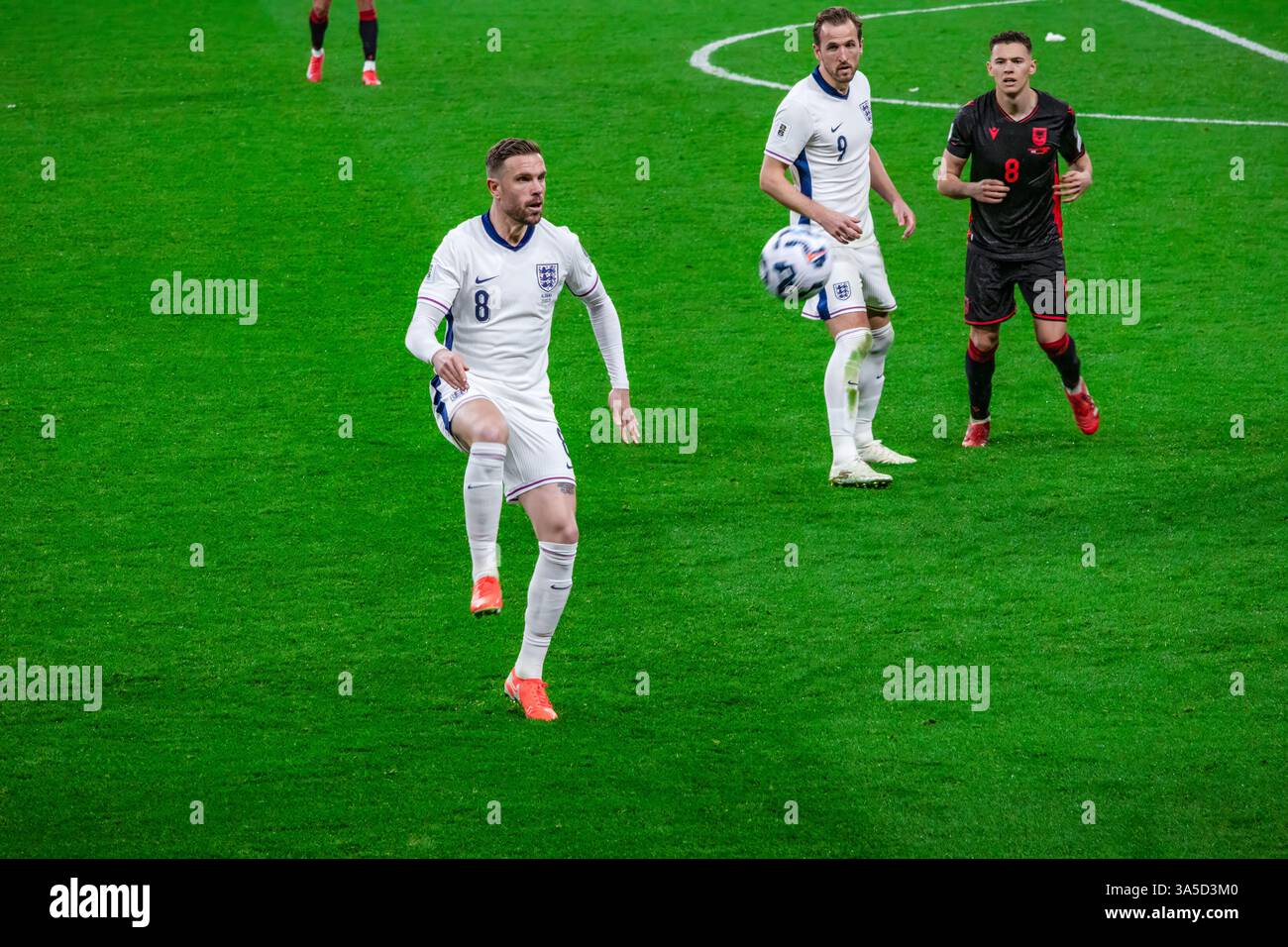 Wembley Stadium England vs Albania 21st March 25 Stock Photo - Alamy