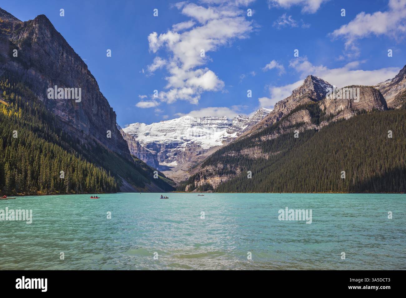 Banff National Park, Canada, Alberta. Magnificent Lake Louise with ...