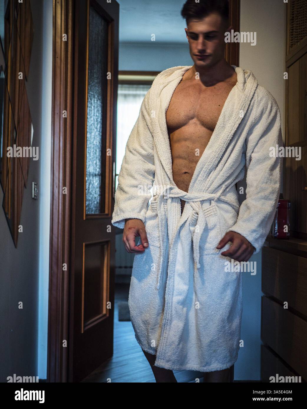 Untied robe hi-res stock photography and images - Alamy