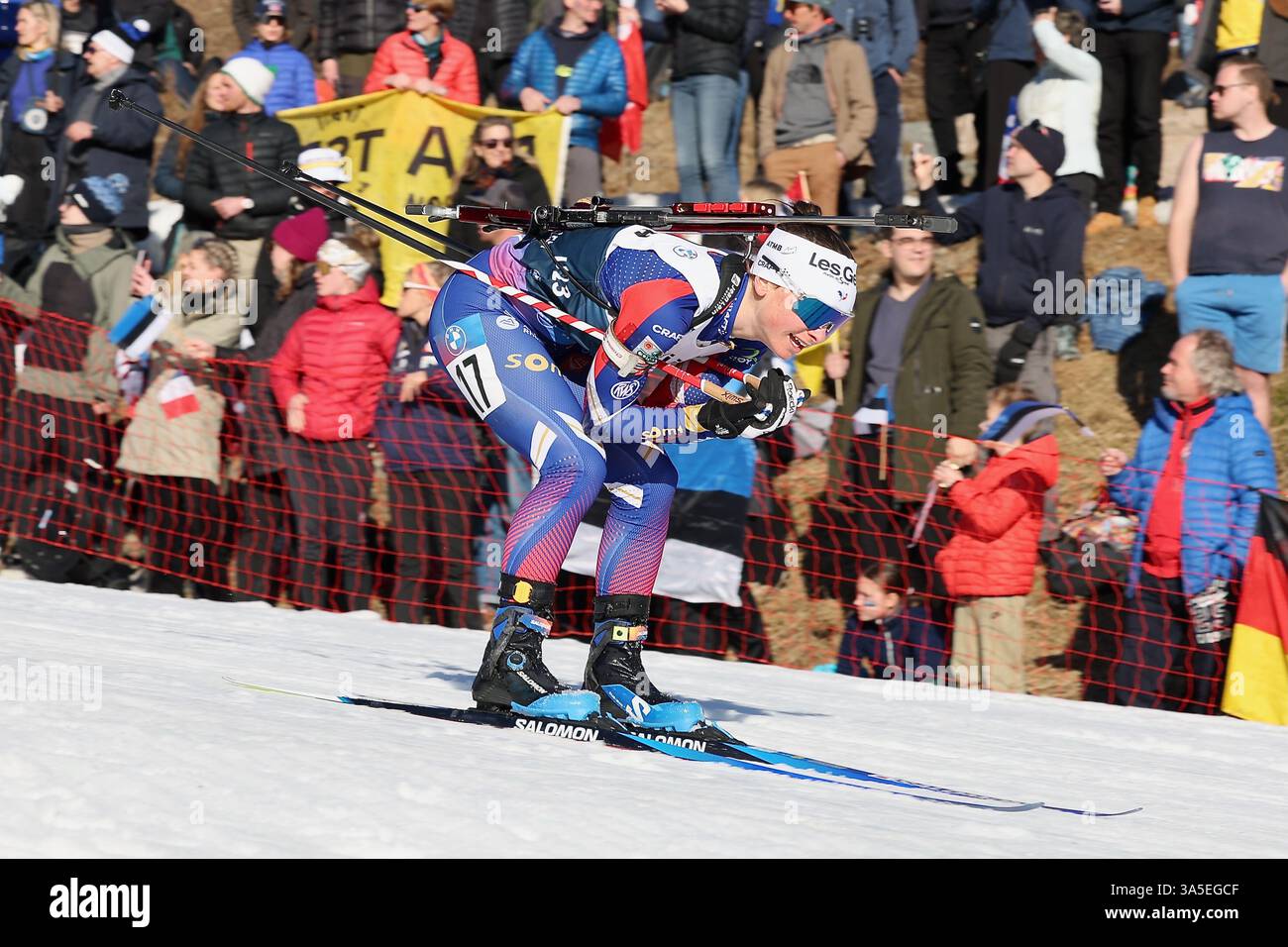 Jeanne Richard of France during the BMW IBU World Cup Oslo Holmenkollen ...
