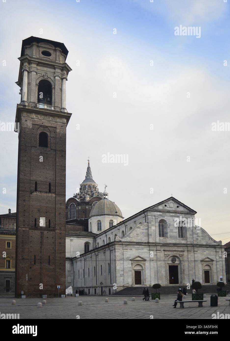 Torino, Italy: the Holy Shroud Dome Stock Photo