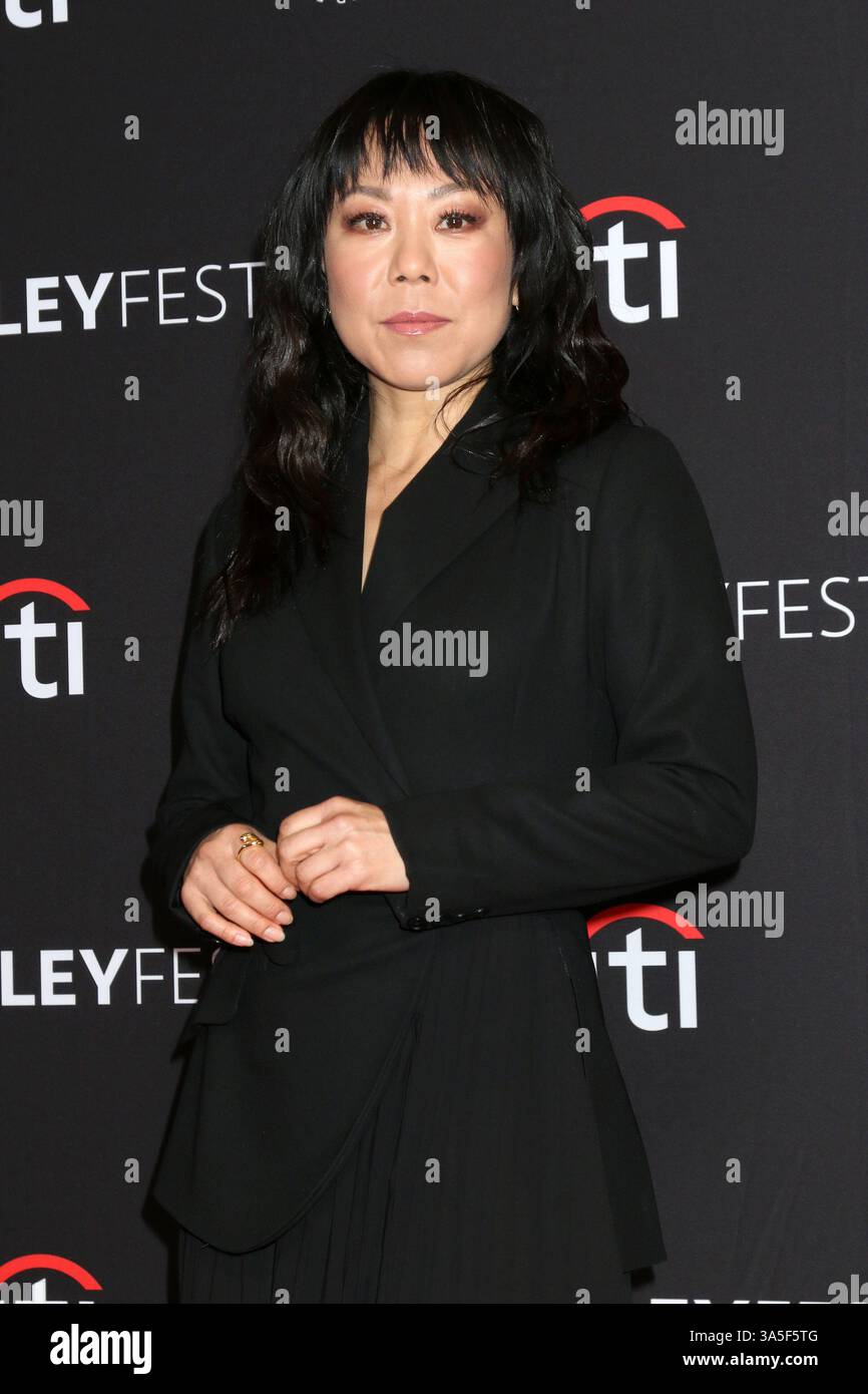 March 23, 2025, Los Angeles, Ca, USA: LOS ANGELES - MAR 22: Ali Ahn at PaleyFEST 2025 - Agatha All Along at the Dolby Theater on March 22, 2025 in Los Angeles, CA (Credit Image: © Kay Blake/ZUMA Press Wire) EDITORIAL USAGE ONLY! Not for Commercial USAGE! Stock Photo