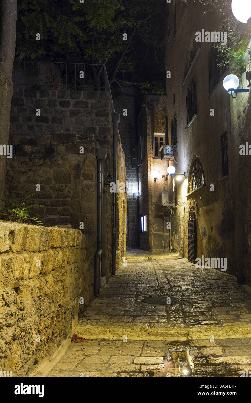 the-picturesque-alleys-of-old-jaffa-night-evening-lights-illuminate